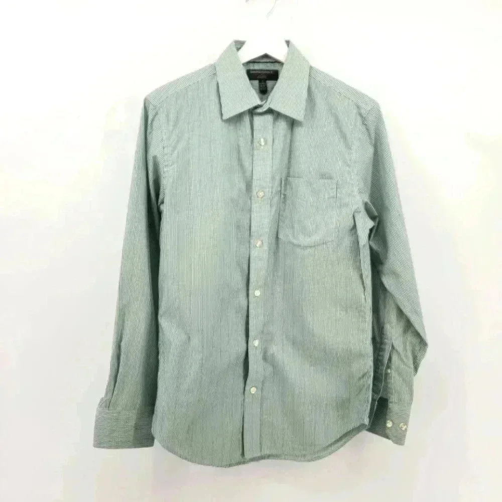 BANANA REPUBLIC boys button down shirt
